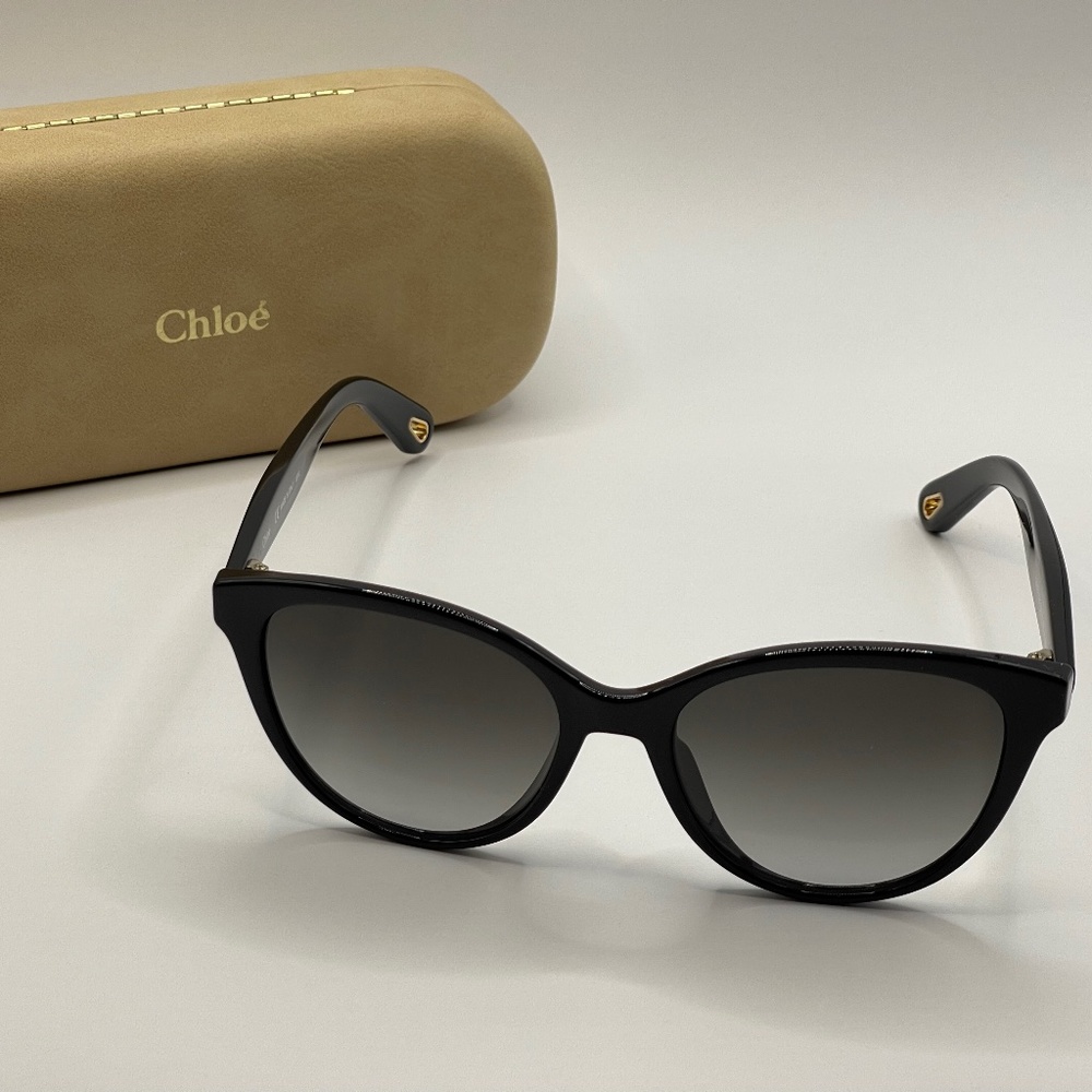 Round Black Chloé Sunglasses - CE767s